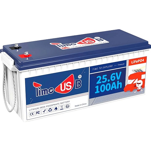 Аккумулятор Timeusb LiFePO4 24V (25.6V/100Ah/2560Wh)