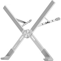 Подставка для ноутбука Hoco PH51 X Bystander Metal Folding Laptop Holder Silver
