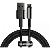 Кабель Baseus Tungsten Gold USB to Lightning 1m Black (CALWJ-01) - придбати в Дніпрі, Україні: ціна, характеристики | інтернет-магазин TOUCH Кабель Baseus Tungsten Gold USB to Lightning 1m Black (CALWJ-01) - придбати в Дніпрі, Україні: ціна, характеристики | інтернет-магазин TOUCH