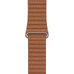 Ремінець Apple Leather Loop для Apple Watch 42/44/45/49mm Saddle Brown (MXAF2)