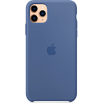 Чехол Silicone Case для Apple iPhone 11 Pro Max (Linen Blue) ААА