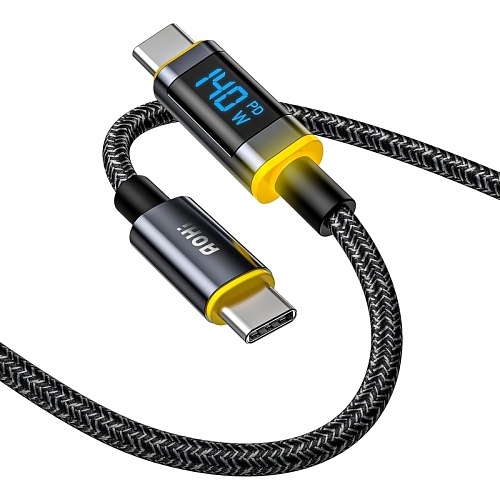 Кабель AOHi Magline+ UCB-C to USB-C 1m 140W (AOC-L010)
