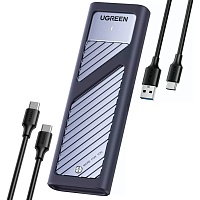 Внешний карман для SSD Ugreen CM559 10Gbps NVMe/SATA M.2 SSD to USB 3.2 (15511) Внешний карман для SSD Ugreen CM559 10Gbps NVMe/SATA M.2 SSD to USB 3.2 (15511)