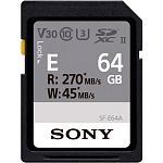 Карта памяти Sony SDXC Entry 64GB C10 UHS-II U3 V30 (SFE64A.ET4)