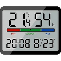 Термогігрометр YIDA Time 8280 Black - придбати в Дніпрі, Україні: ціна, характеристики | інтернет-магазин TOUCH Термогігрометр YIDA Time 8280 Black - придбати в Дніпрі, Україні: ціна, характеристики | інтернет-магазин TOUCH