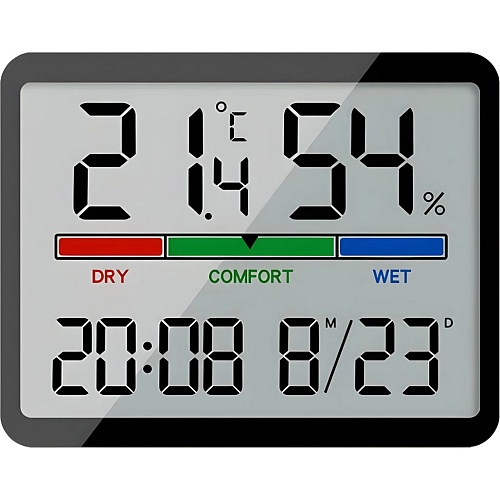 Термогигрометр YIDA Time 8280 Black