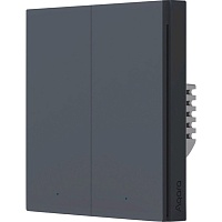 Умный выключатель Aqara Smart Wall Switch H1 Grey (WS-EUK02) Global EU