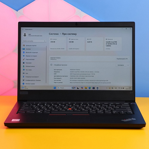 Ноутбук Lenovo ThinkPad E14 (20RA004YUS) Б/У