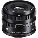 Об'єктив Sigma AF DG DN Contemporary 45mm f/2.8 Sony E (С000009036)