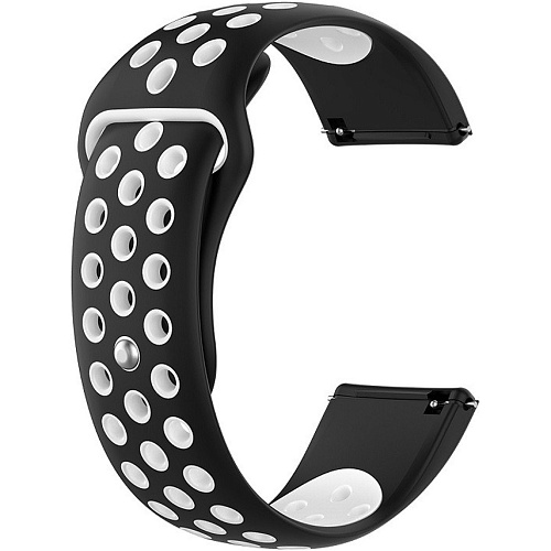 Универсальный ремешок Nike Sport Band для Samsung Gear S3 22mm Black/White