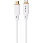 Кабель Proove Jelly Silicone USB-C to Lightning 27W 1m White (CCJS27002102)
