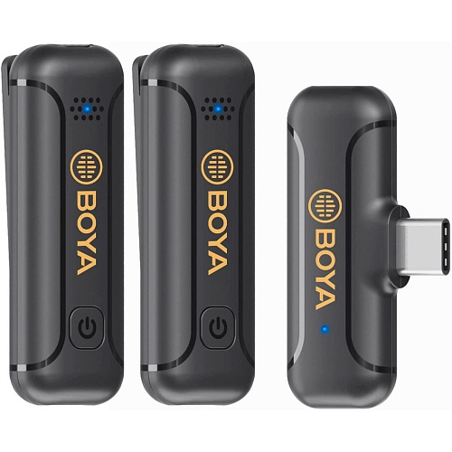 Микрофонная радиосистема Boya BY-WM3T2-U2 USB Type-C Микрофонная радиосистема Boya BY-WM3T2-U2 USB Type-C