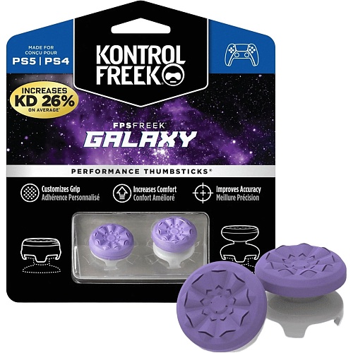 Накладки на стики KontrolFreek: GALAXY 2-pack (PS4) (B016P0BVH4)