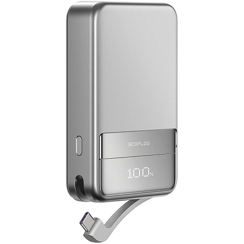 Внешний аккумулятор EcoFlow RAPID Magnetic 10000mAh 65W Silver