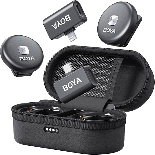 Микрофонная радиосистема BOYA Omic-B USB-C/Lightning