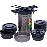 Набір для ланчу Zojirushi SL-NC09ST 0.81 л Steel (1678.03.60) - придбати в Дніпрі, Україні: ціна, характеристики | інтернет-магазин TOUCH