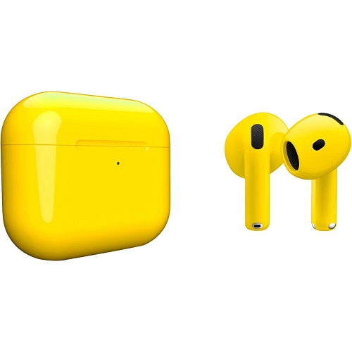 Наушники Apple AirPods 4 Yellow Gloss (MXP63)