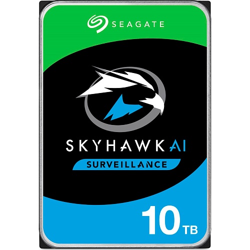 Жесткий диск 3.5" Seagate SkyHawk AI 10TB SATA 256MB (ST10000VE001)