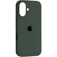 Чехол Silicone Case для Apple iPhone 16 Cyprus Green AA Чехол Silicone Case для Apple iPhone 16 Cyprus Green AA