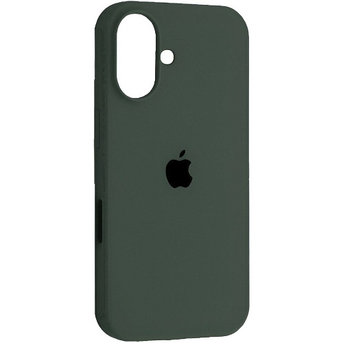 Чехол Silicone Case для Apple iPhone 16 Cyprus Green AA