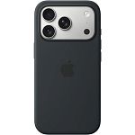 Чохол Silicone Case with Button, Animation & MagSafe для Apple iPhone 17 Pro Black AAA