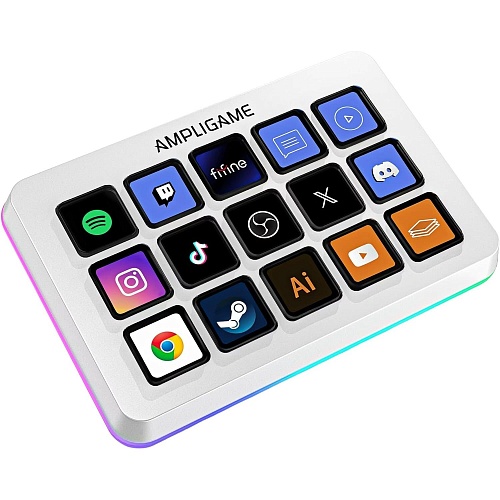 Контроллер для стриминга Fifine Ampligame Stream Deck D6W