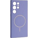 Чохол DK Luxury Silicone Case with MagSafe для Samsung Galaxy S25 Ultra Elegant Purple