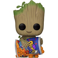 Фигурка Funko Pop! I am Groot: Грут и сырные шарики 9.6см (70654)