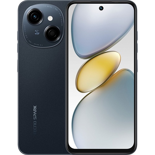 Смартфон Tecno Spark Go 1 4/128GB Startrail Black (4894947036163)