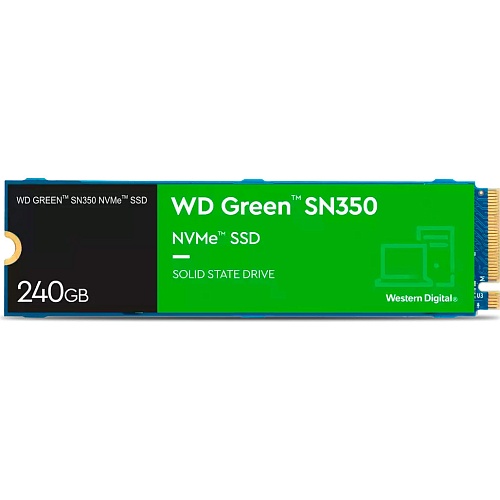SSD накопичувач WD Green SN350 240GB (WDS240G2G0C) - придбати в Дніпрі, Україні: ціна, характеристики | інтернет-магазин TOUCH