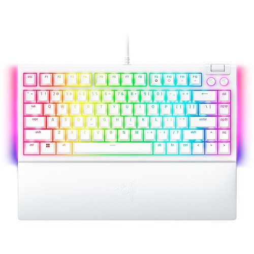 Клавіатура Razer BlackWidow V4 75% White (RZ03-05001700-R3M1) - придбати в Дніпрі, Україні: ціна, характеристики | інтернет-магазин TOUCH