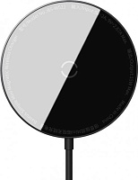 Беспроводное зарядное устройство Baseus Simple Mini Magnetic Wireless Charger Black (WXJK-F01)