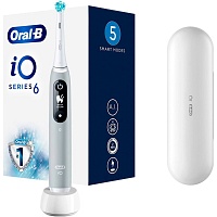 Электрическая зубная щетка Oral-B iO Series 6 Grey Opal Электрическая зубная щетка Oral-B iO Series 6 Grey Opal