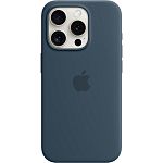 Чехол Apple Silicone Case with MagSafe для iPhone 15 Pro Storm Blue (MT1D3ZM/A)