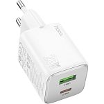 Сетевое зарядное устройство Hoco N41 Almighty 20W USB-A + USB-C White (617031)