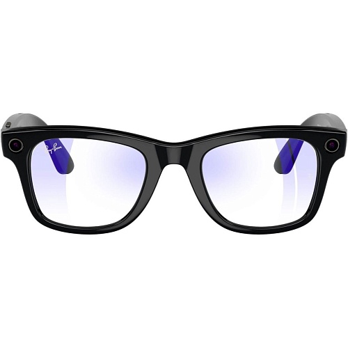 Смарт-очки Ray-Ban Meta Wayfarer Shiny Black Frame Clear Lenses (RW4006 601/SB 50-22)