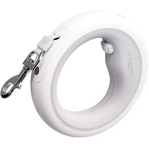 Поводок для собак Moestar UFO Retractable Leash 2 White (MS0030002) Витрина