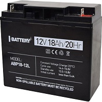 Аккумулятор I-Battery AGM 12V (12V/18Ah/216Wh) (ABP18-12L)