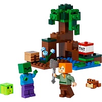 Конструктор LEGO Minecraft Приключения на болоте (21240)