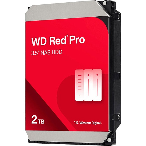 Жесткий диск 3.5" WD Red Pro 2TB SATA 64MB (WD2002FFSX)