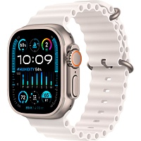 Смарт-часы Apple Watch Ultra 2 49mm Titanium Case with White Ocean Band (MREJ3)
