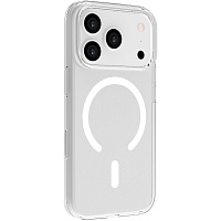 Чехол iLera GhostCase Camera Button with MagSafe для Apple iPhone 17 Pro Transparent (iLGCAClCaBk17Pr)