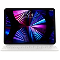Чехол-клавиатура Magic Keyboard Apple для iPad Pro 11" 1th-4th / iPad Air 4th-5th / iPad Air 11" M2 White (MJQJ3LL/A) Чехол-клавиатура Magic Keyboard Apple для iPad Pro 11" 1th-4th / iPad Air 4th-5th / iPad Air 11" M2 White (MJQJ3LL/A)