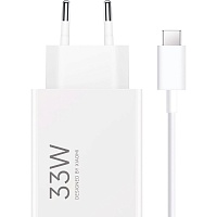 Мережевий зарядний пристрій Xiaomi Mi 33W Charging Combo + Cable USB-A - USB-C White (BHR9956EU) - придбати в Дніпрі, Україні: ціна, характеристики | інтернет-магазин TOUCH