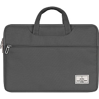 Сумка для ноутбука WiWU Vivi Laptop Handbag 14" Gray (6936686410991) Сумка для ноутбука WiWU Vivi Laptop Handbag 14" Gray (6936686410991)
