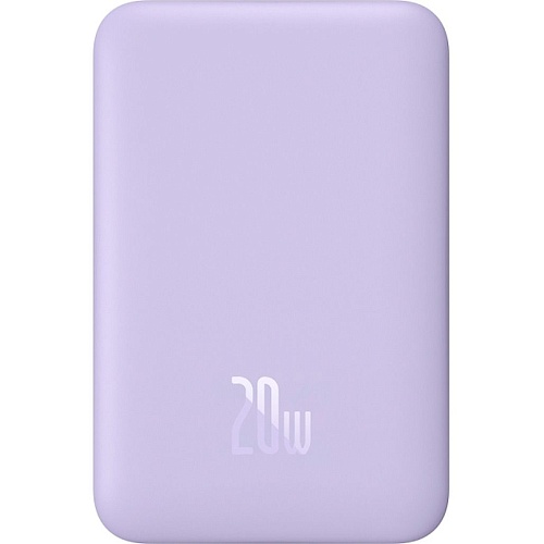 Внешний аккумулятор Baseus Magnetic Bracket Mini 10000mAh 20W Purple (P10059001513-00)