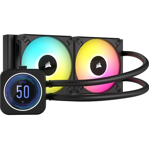 Система водяного охлаждения Corsair iCUE H100i ELITE LCD XT (CW-9060074-WW)