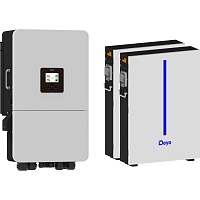 Система хранения энергии Deye SUN-15K-SG05LP3-EU-SM2 15kW + 2 АКБ RW-M6.1-B 12.2 kWh (51.2V/120Ah/6144Wh)