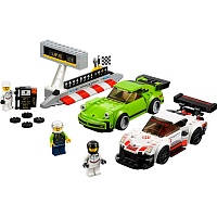 Конструктор LEGO Speed ​​Champions Автомобили Porsche 911 RSR и 911 Turbo 3.0 (75888)