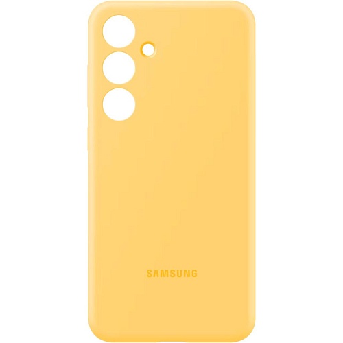 Чехол Silicone Case для Samsung Galaxy S24 Plus Yellow (EF-PS926TYEGWW)